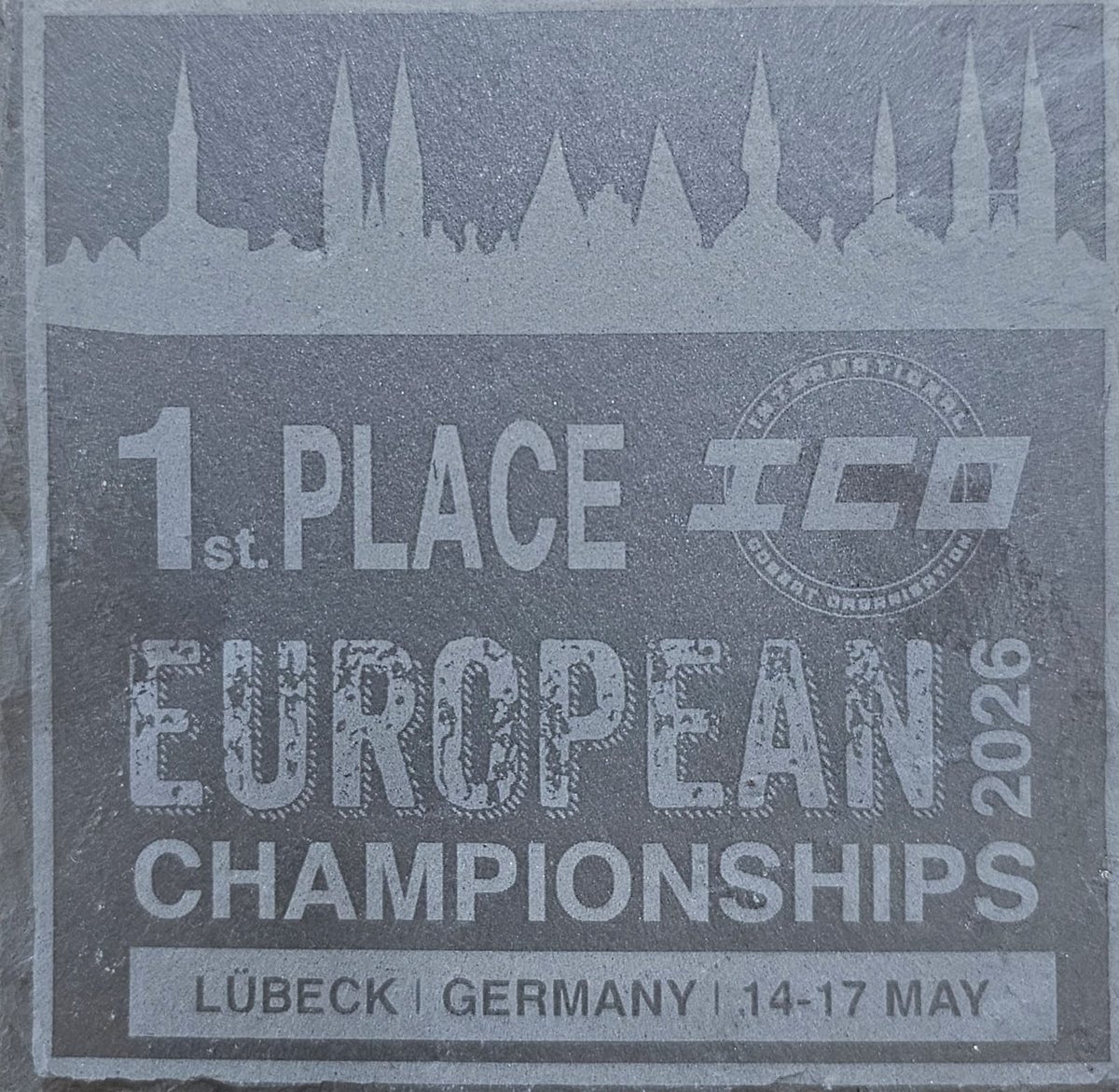 1. Platz — ICO European Championships